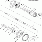 TRAIL BOSS 330 QUADRICYCLE - A05CA32EA Housing, rear