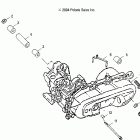 PREDATOR 90 - A05KA09CA Крепление двигателя