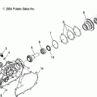 PHOENIX 200 QUADRICYCLE - A05PB20EA Drive assembly, rear