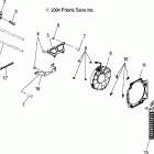 TRAIL BOSS 330 QUADRICYCLE - A05CA32EA Маслянное охлаждение