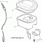 TRAIL BOSS 330 - A05CA32AA Тросы управления