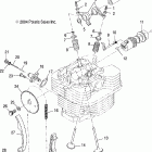 TRAIL BOSS 330 QUADRICYCLE - A05CA32EA Клапана