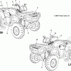 SPORTSMAN 400 - A05MH42AB Наклейки
