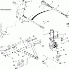 SCRAMBLER 500 4X4 - A05BG50AA Рулевые тяги