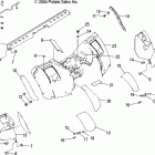 ATP 500 4X4 - A05JD50AA Заднее крыло