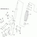 SPORTSMAN 800 EFI - A05MH76AC/AU/AW Strut, front