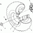 MAGNUM 330 2X4 - A05CB32AA Колесо заднее