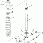 TRAIL BLAZER - A05BA25CA Передняя стойка