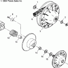ATP 330 4X4 - A05JD32AA Привод сцепления