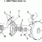ATP 330 4X4 QUAD - A05JD32EA Муфта сцепления