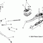 MAGNUM 330 4X4 - A05CD32AA Трост дроселя