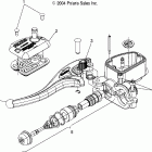 ATP 330 4X4 QUAD - A05JD32EA Трост дроселя