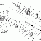 PHOENIX 200 - A05PB20AA Axle, rear wheel