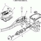 SPORTSMAN 400 - A05MH42AB Трост дроселя