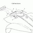 SCRAMBLER 500 4X4 - A05BG50AA Панель приборов