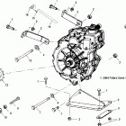 TRAIL BOSS 330 - A05CA32AA Крепление КПП