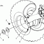 MAGNUM 330 4X4 - A05CD32AA Колесо заднее