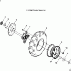 TRAIL BOSS 330 - A05CA32AA Переднее колесо