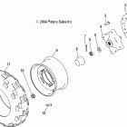 ATP 500 4X4 - A05JD50AA Переднее колесо