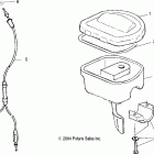 TRAIL BLAZER - A05BA25CA Трост дроселя