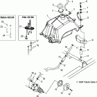 TRAIL BOSS 330 - A05CA32AA Топливный бак