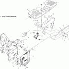 SPORTSMAN 6X6 - A04CL50AA Передний бампер и багажник