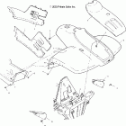 TRAIL BOSS 330 - A04CA32AA Переднее крыло