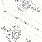 TRAIL BLAZER 250 - A03BA25CA/CB Заднее колесо