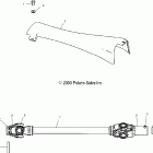 SPORTSMAN 6X6 - A04CL50AA Кардан
