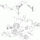 SPORTSMAN 400 - A04CH42AA Крепление двигателя