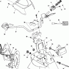 SPORTSMAN 700 - A04CH68AC Руль и фара