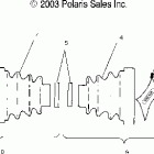 SPORTSMAN 700 - A04CH68AK Задний привод