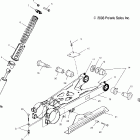 TRAIL BLAZER - A04BA25CA Бугель и аммортизатор