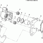 MAGNUM 330 4X4 - A04CD32AA Передний тормоз