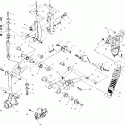 SPORTSMAN 400 - A04CH42AA Задняя подвеска