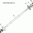 PREDATOR 50 - A04KA05CA Ось заднее колесо