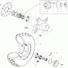 SPORTSMAN 400 - A04CH42AA Переднее колесо
