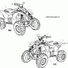 TRAIL BLAZER - A04BA25CA Наклейки