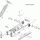 TRAIL BOSS 330 - A04CA32AA Бугель и аммортизатор