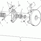 C10RD50AA UTV 4X4 Муфта сцепления