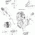 TRAIL BOSS 330 - A04CA32AA Крепление двигателя