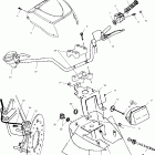 SPORTSMAN 500 - A04CH50AA Руль и фара