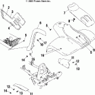 ATP 500 4X4 - A04JD50AA Переднее крыло