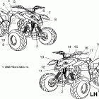 PREDATOR 90 - A04KA09CA Наклейки