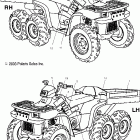 SPORTSMAN 6X6 - A04CL50AA Наклейки