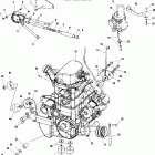 SPORTSMAN 700 - A04CH68AK Крепление двигателя