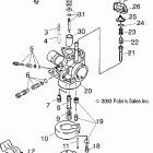 PREDATOR 50 - A04KA05CA Карбюратор