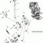 SPORTSMAN 700 - A04CH68AK Тормозной цилиндр задний