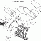 SPORTSMAN 600 - A04CH59AK Переднее крыло