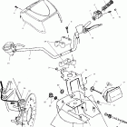 SPORTSMAN 400 - A04CH42AA Руль и фара